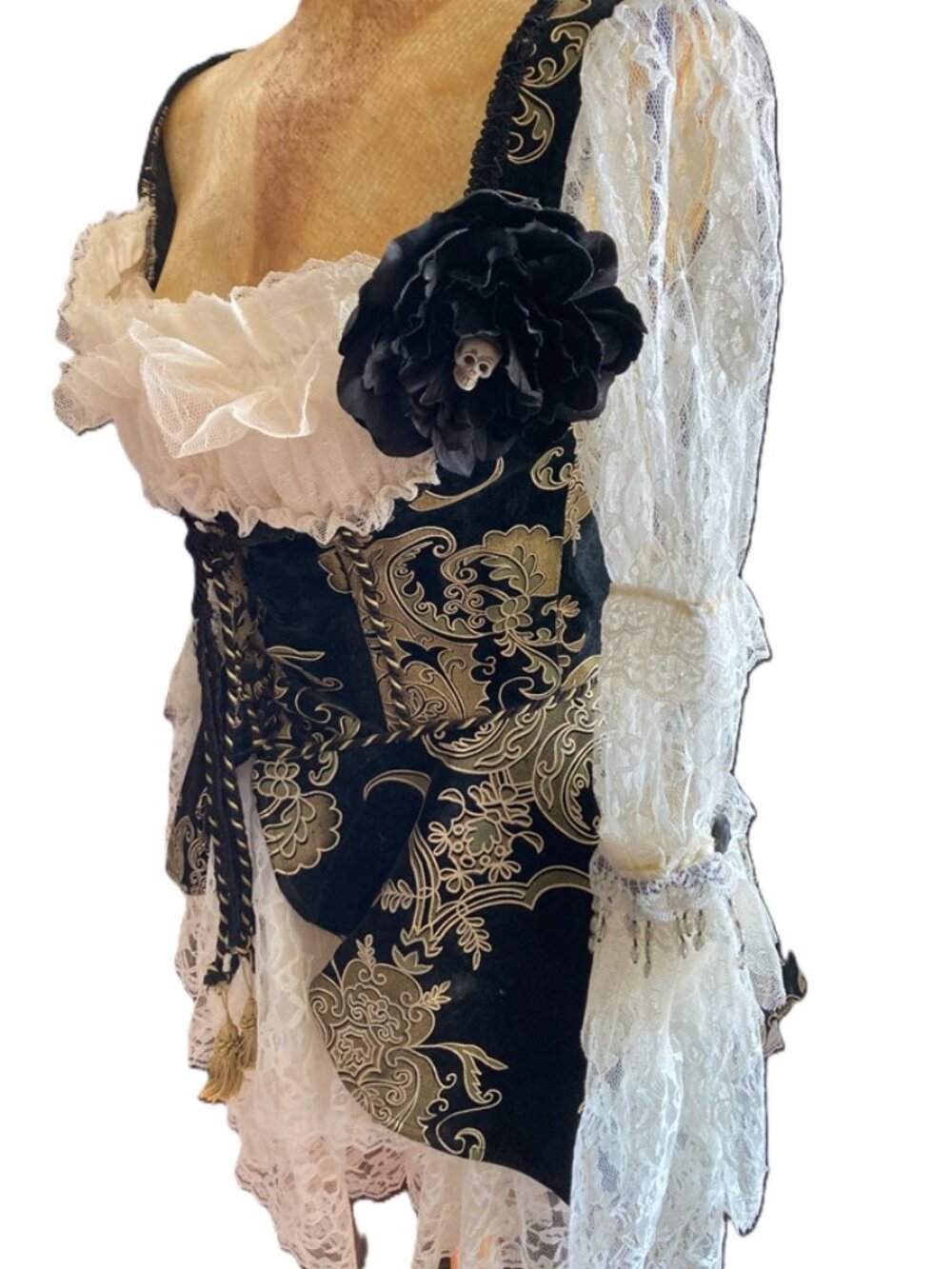 High-Quality Rococo Halloween Party Costume - Picture 3 of 3